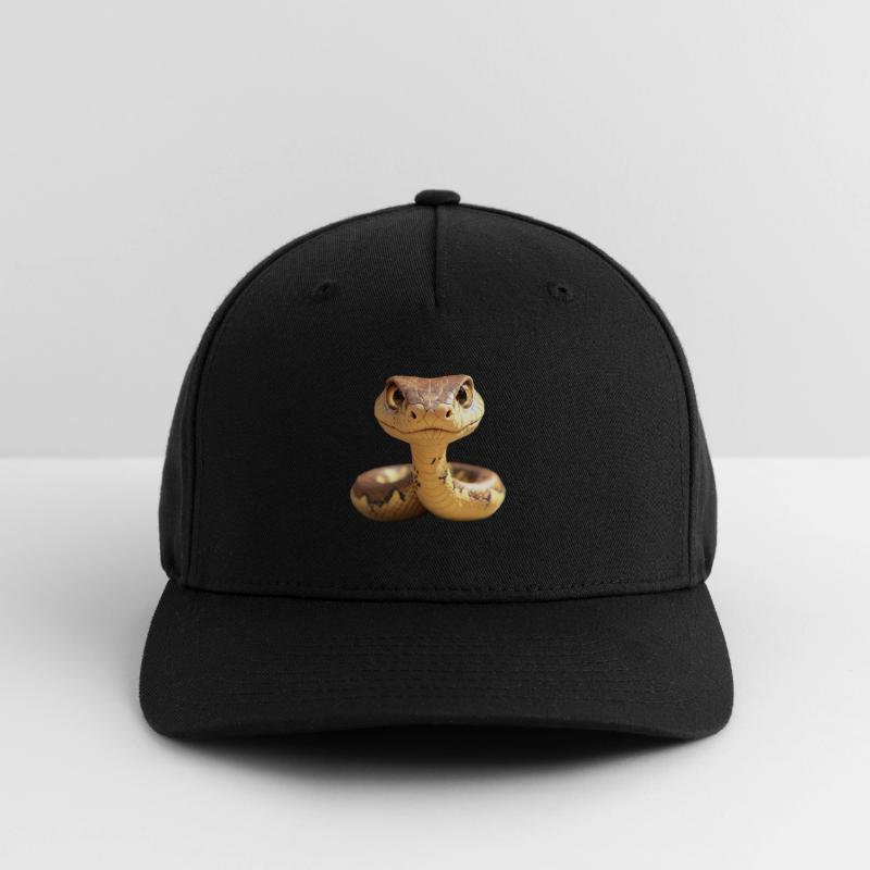 Snake Python Cobra Mamba Rattlesnake Snake Flexfit Cap