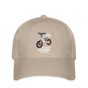 MUST RIDE BALANCE BIKE - Flexfit Cap - khaki - Front