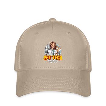 Technicien vétérinaire Pet Tech Unleashing Vet Med - Casquette Flexfit - kaki - Devant