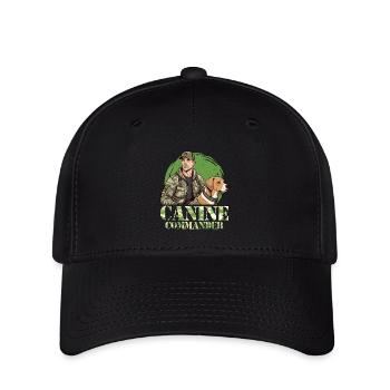 Dog Trainer Canine Commander Animal Behaviorist - Flexfit Cap - Schwarz - Vorne