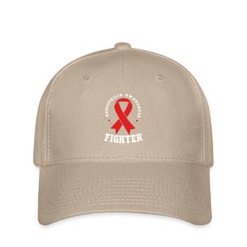 Hémophilie Hémophilie Hémophilie - Casquette Flexfit - kaki - Devant