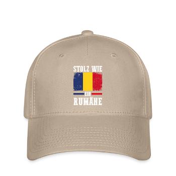 Roumain Roumanie Roumanie - Casquette Flexfit - kaki - Devant