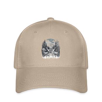 Cerf Autriche Nature Randonnée Randonnée Randonnée - Casquette Flexfit - kaki - Devant