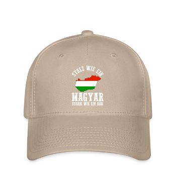 Ungar Ungarisch Ungarn - Flexfit Cap - Khaki - Vorne