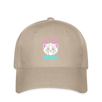 White Tiger - Flexfit Cap - khaki - Front
