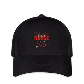 Krankenschwester Rente - Flexfit Cap - Schwarz - Vorne