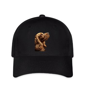 Cocker Spaniel - Flexfit Cap - black - Front