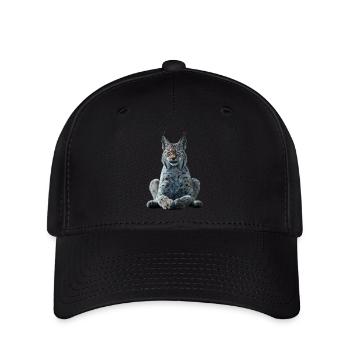 Luchs - Flexfit Cap - Schwarz - Vorne