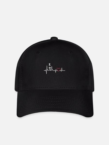 Kuh - Flexfit Cap - Schwarz