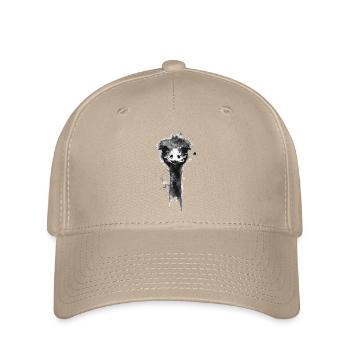 Autruche - Casquette Flexfit - kaki - Devant