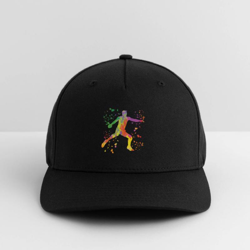 Diskuswerfer Colorsplash Diskuswurf Flexfit Cap