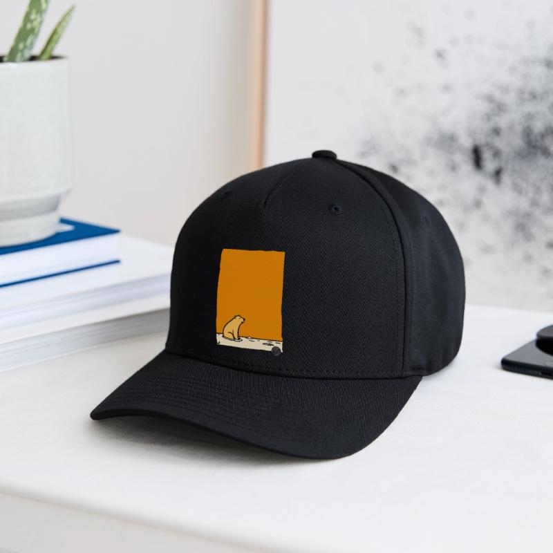 Da ist ein Eisbär Flexfit Cap
