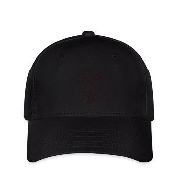 Hochspringer Wasserfarben Hochsprung - Flexfit Cap - Schwarz - Vorne
