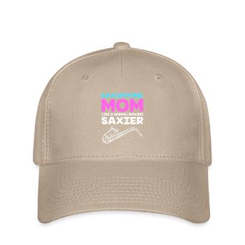 Saxophone Saxophonist - Flexfit Cap - khaki - Front
