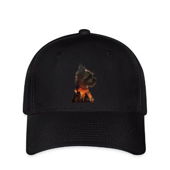 Yorkshire Terrier - Flexfit Cap - black - Front