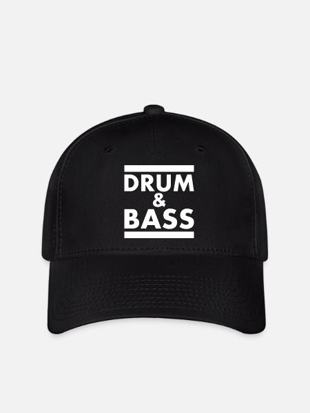 Drum and bass - Flexfit Cap - Schwarz