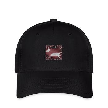 Drapeau de la Lettonie Riga - Casquette Flexfit - noir - Devant