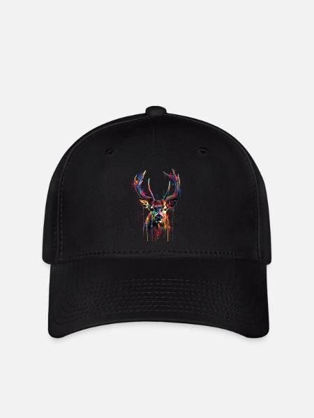 Reh - Flexfit Cap - Schwarz