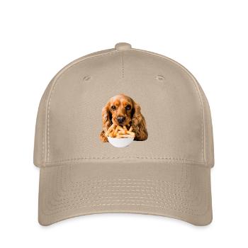 Cocker Spaniel - Casquette Flexfit - kaki - Devant