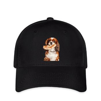 Cavalier King Spaniel - Flexfit Cap - black - Front