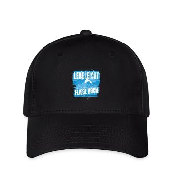 Live light, fly high - Flexfit Cap - black - Front