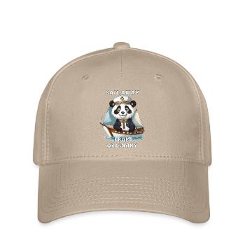 NAVIGUEZ LOIN DE L’ORDINAIRE - Casquette Flexfit - kaki - Devant