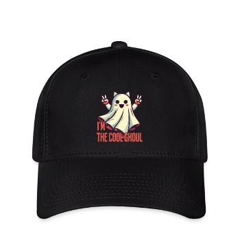 I’m The Cool Ghost Halloween Fun - Casquette Flexfit - noir - Devant