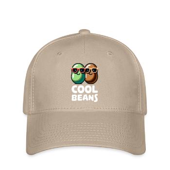 Haricots frais drôle Bean Design - Casquette Flexfit - kaki - Devant