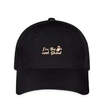 I’m The Cool Ghost Halloween Fun - Casquette Flexfit - noir - Devant