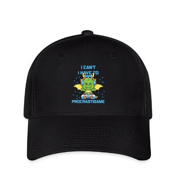 Gamer I Cant I Have To Procrastigame Gaming - Flexfit Cap - black - Front