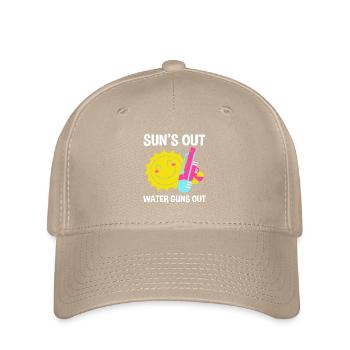 Pistolet à eau - Casquette Flexfit - kaki - Devant