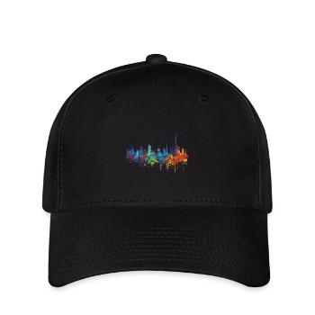 Betuwe Ouest - Casquette Flexfit - noir - Devant