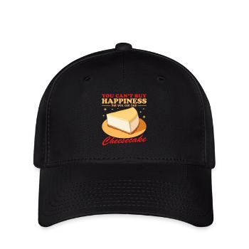 Cheesecake Curd Cake Cadeaux - Casquette Flexfit - noir - Devant