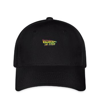 1988 Birthday Born in Back to Future - Flexfit Cap - black - Front