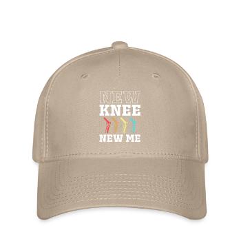 Knie Operation - Flexfit Cap - Khaki - Vorne