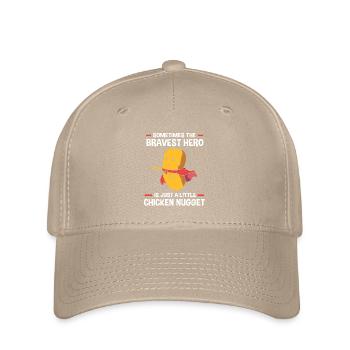 chicken nuggets - Flexfit Cap - khaki - Front