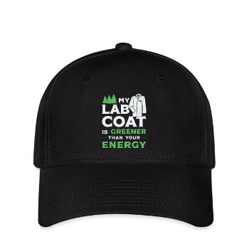 Environmental Scientist My Lab Coat Soil Scientist - Flexfit Cap - black - Front