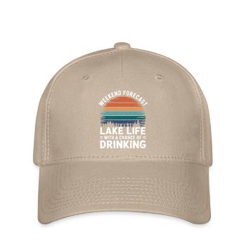 Enjoy life on the lake - Flexfit Cap - khaki - Front