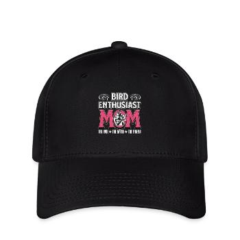Bird Enthusiast Mom The Idol The Ornithologist - Flexfit Cap - Schwarz - Vorne