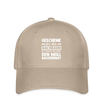 Neighborhood Best Neighbor - Flexfit Cap - khaki - Front
