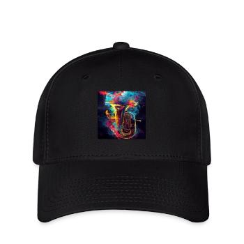 Tuba - Flexfit Cap - Schwarz - Vorne