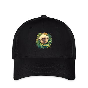 Gibbons Gibbon - Flexfit Cap - Schwarz - Vorne