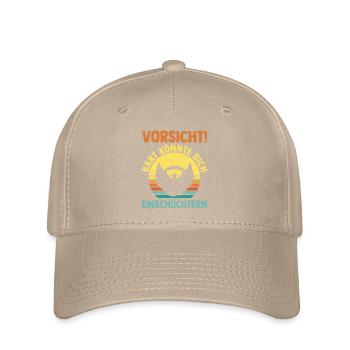 Bärtig Bartträger Bart - Flexfit Cap - Khaki - Vorne