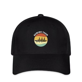 Rowing Team Rowing Rowing Rowing Boat Rowers - Flexfit Cap - black - Front