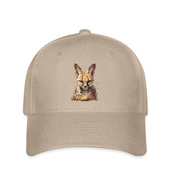 Servale Serval - Flexfit Cap - Khaki - Vorne