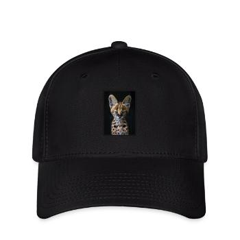 Servale Serval - Flexfit Cap - Schwarz - Vorne