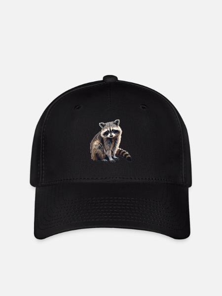 Waschbären Waschbär - Flexfit Cap - Schwarz
