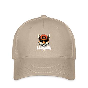 Lausbua Fuchs Bayrisch Polterabend Party JGA - Flexfit Cap - Khaki - Vorne
