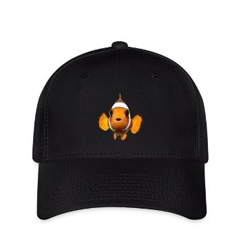 Clownfisch - Flexfit Cap - Schwarz - Vorne