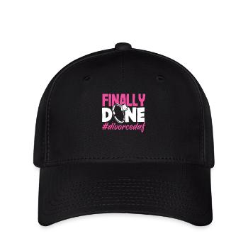 Finally Divorced Divorce - Flexfit Cap - black - Front